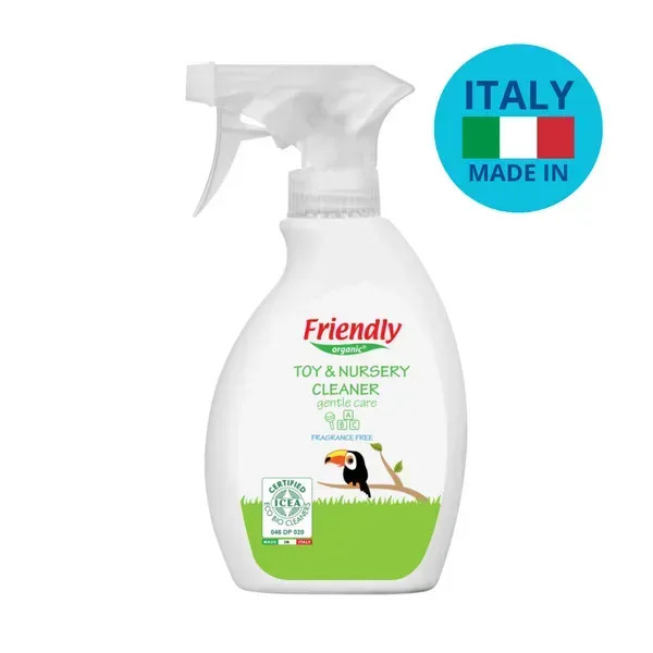 Економ набір засобів для чищення дитячих предметів та посуду Friendly Organic